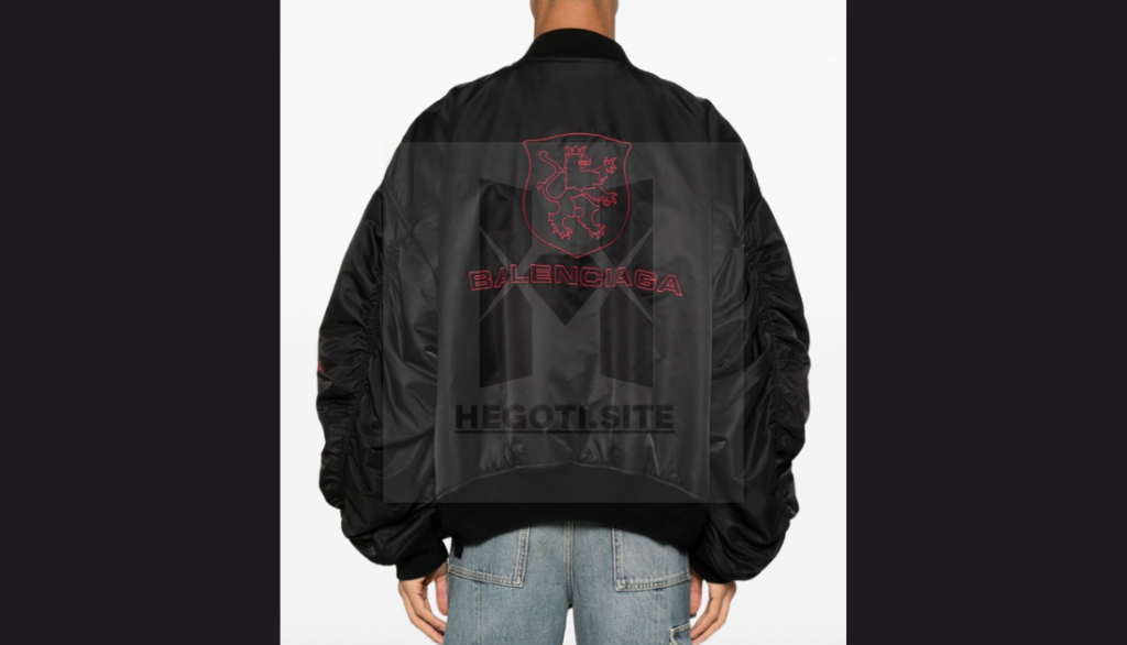 Balenciaga Lion Club Varsity Jacket